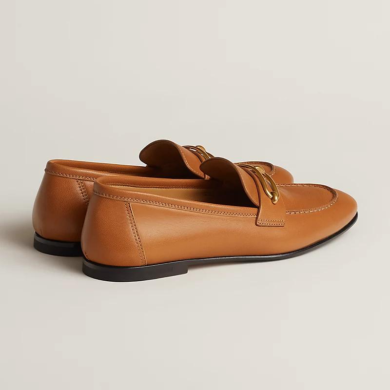 Giày Hermes Colette Loafer Nữ Nâu